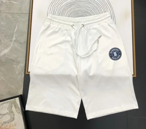 Burberry Equestrian Knight Logo Shorts White - 14