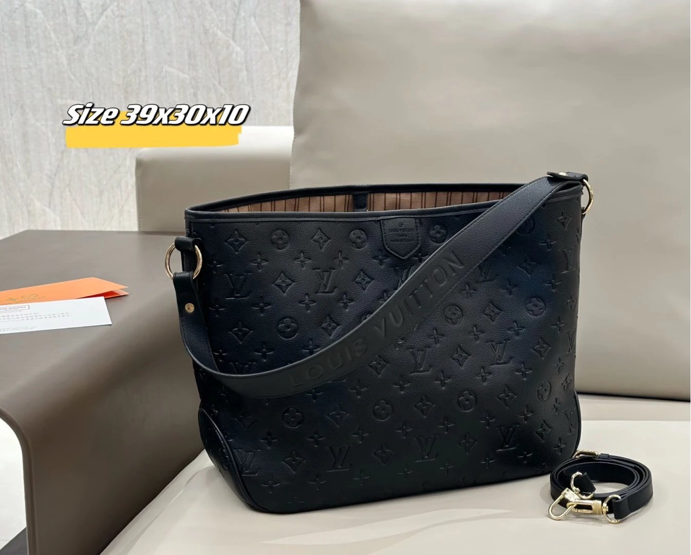 Louis Vuitton Shoulder Bags Monogram bag with matching pouch — 34