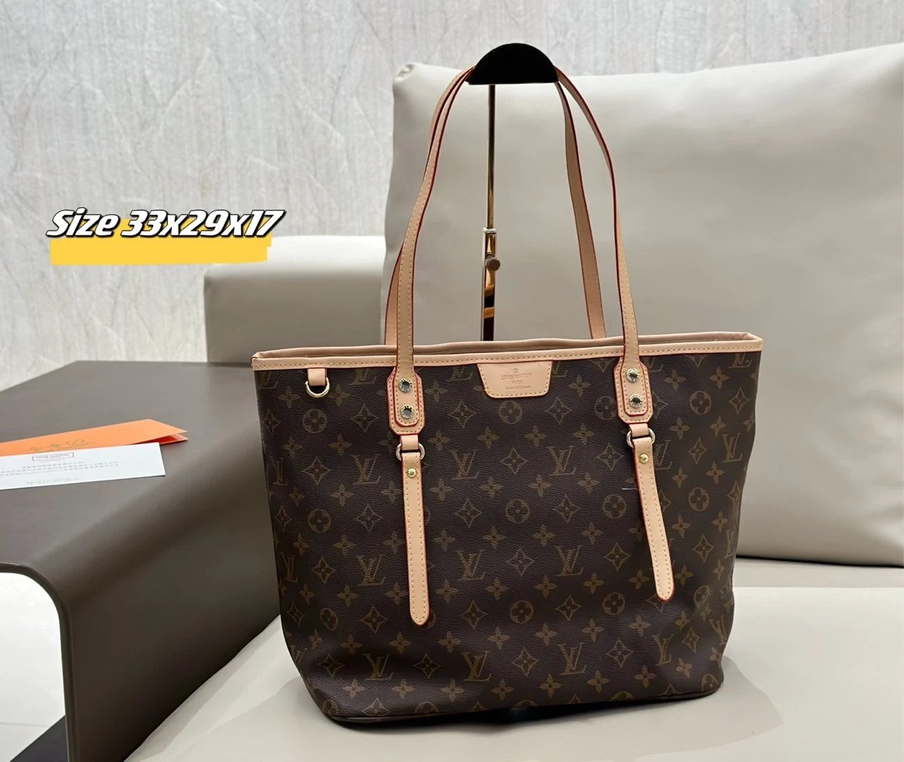 Louis Vuitton Shoulder Bags Monogram bag with matching pouch — 37