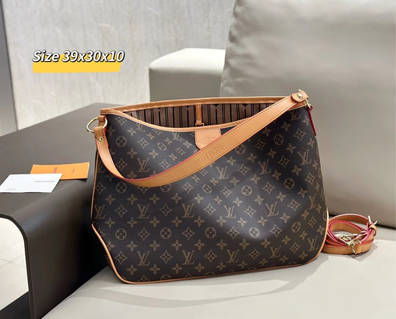 Louis Vuitton Shoulder Bags Monogram bag with matching pouch — 29
