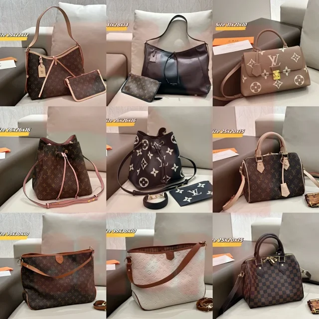 Louis Vuitton Shoulder Bags Monogram bag with matching pouch product detail image 1