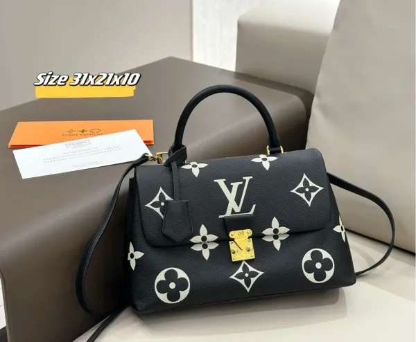 Louis Vuitton Monogram Giant Reade Bag Beige Handbag - 11