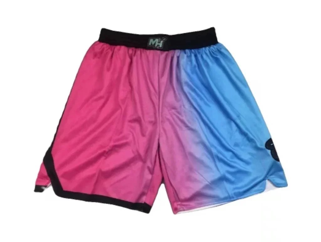 Minnesota Timberwolves NBA Team Shorts Navy Blue White Green Sporty Shorts - 5