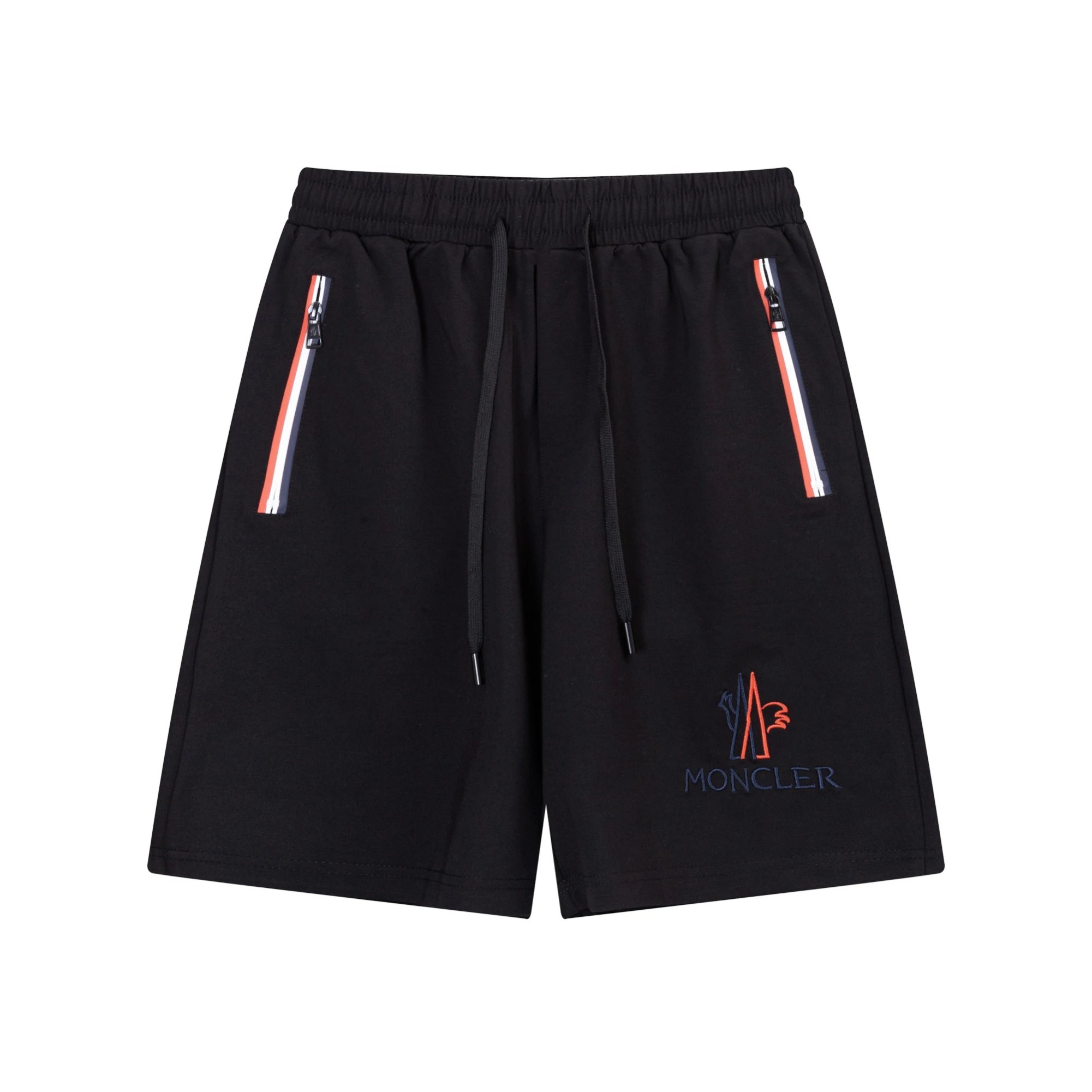 Moncler Logo Panel Shorts White - 4