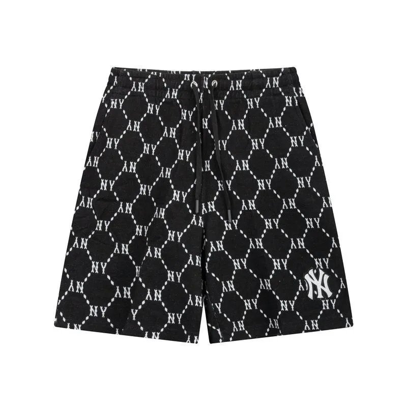 New York Yankees Shorts Elastic-Waist Logo — 16