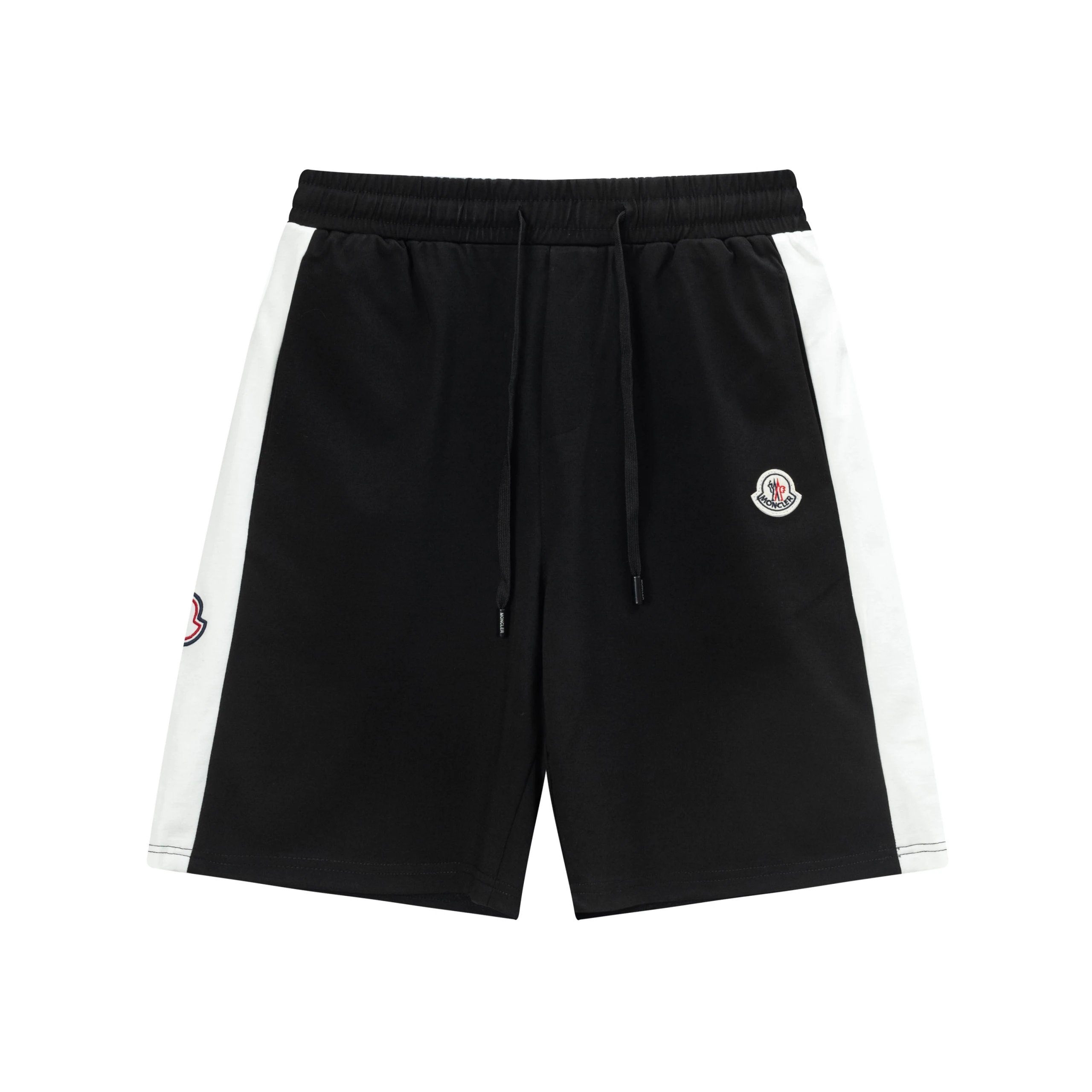 Moncler Logo Panel Shorts White - 7