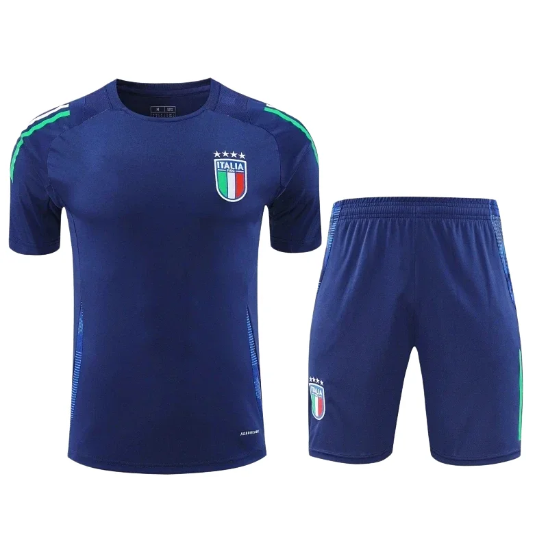 Traje de Entrenamiento Italia 2425 Camiseta Corta Versión Aficionado