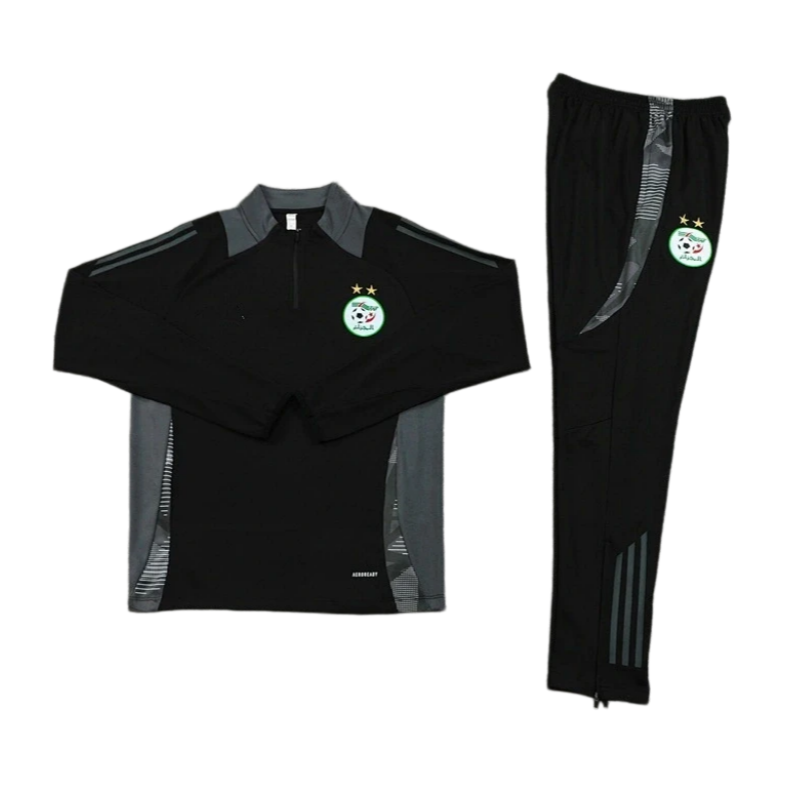 2425 Algeria black Training suit set