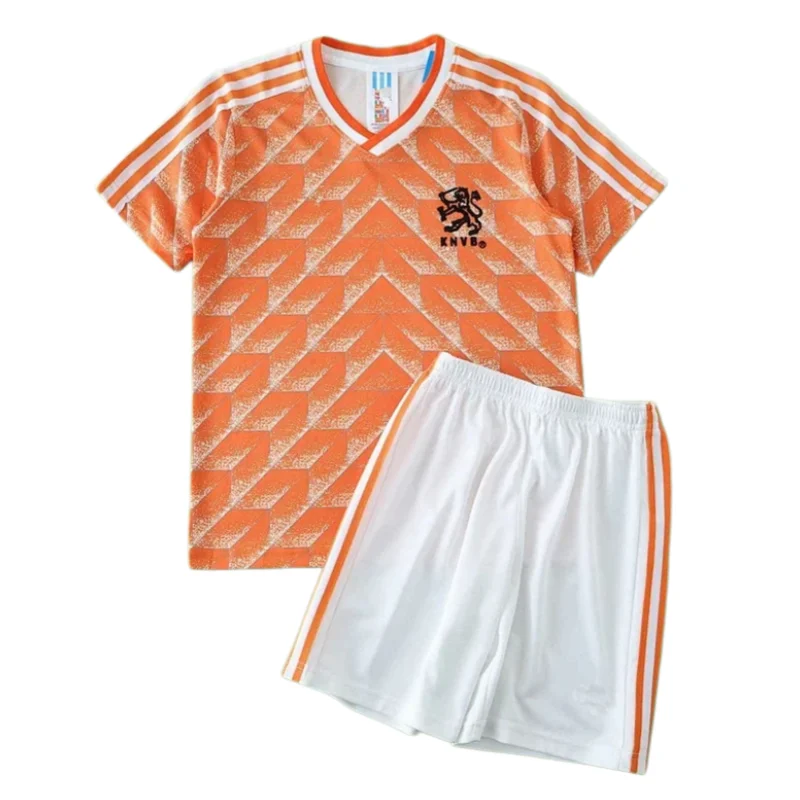 1988 Países Bajos camiseta retro para niños
