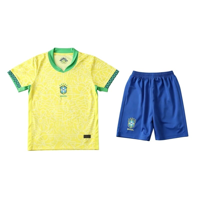 2024 season Brazil home Kids kit