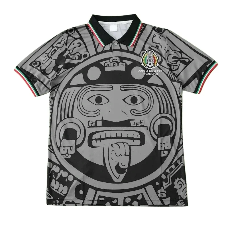 Camiseta México Temporada 98 Retro Visitante Versión Fan