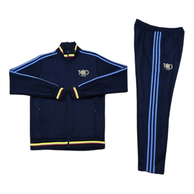 2425 Colombia Long 100th anniversary zipper jacket set