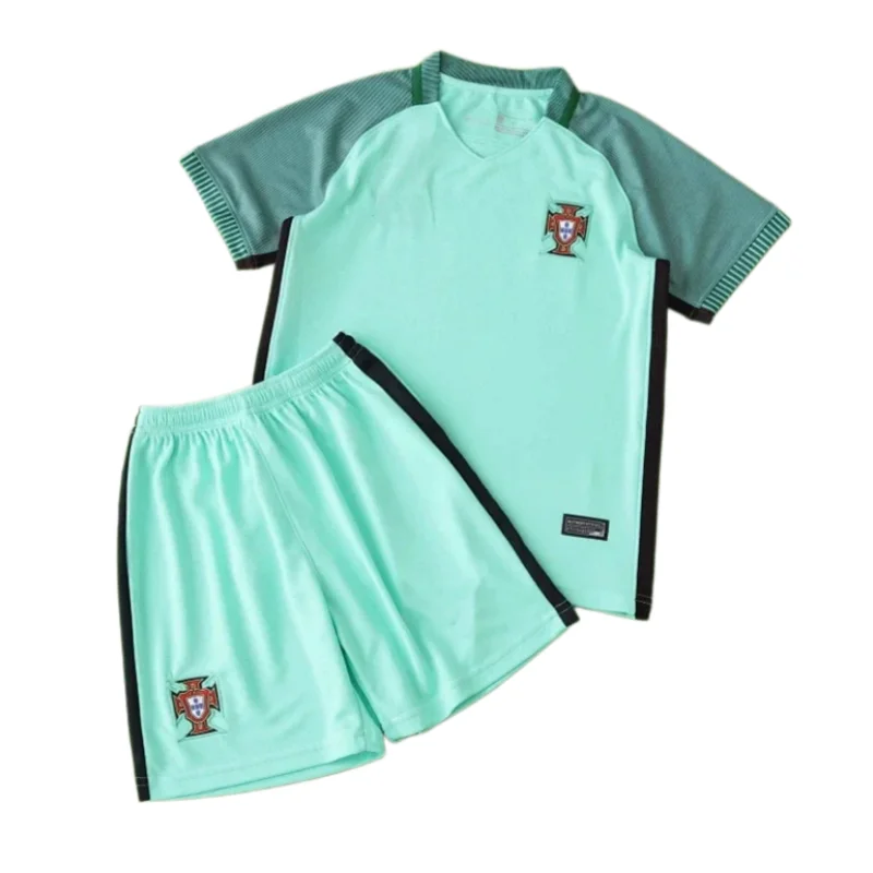 Kit Retro Portugal Away 2016 Niños