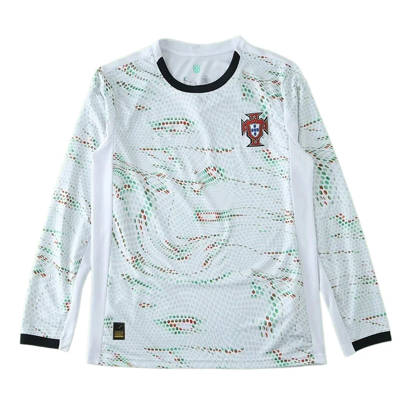 Camiseta Portugal Temporada 2526 Away Manga Larga Versión Fan