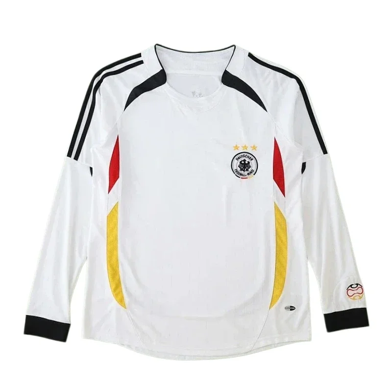 Camiseta de Local Alemania 2006 Manga Larga Versión Retro