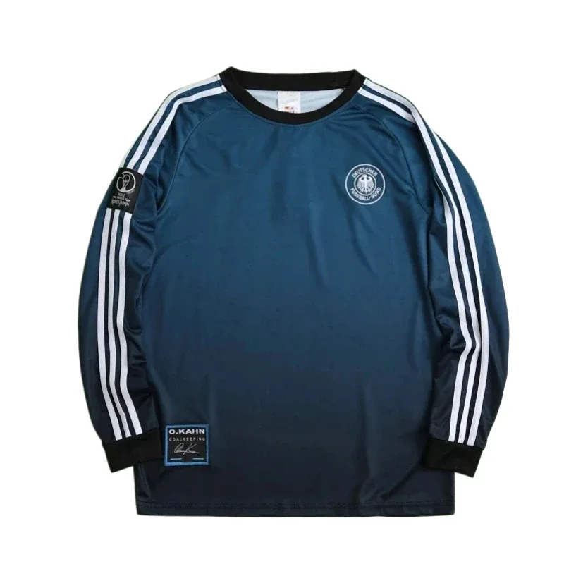 Camiseta retro portero Alemania 2002 manga larga edición hincha