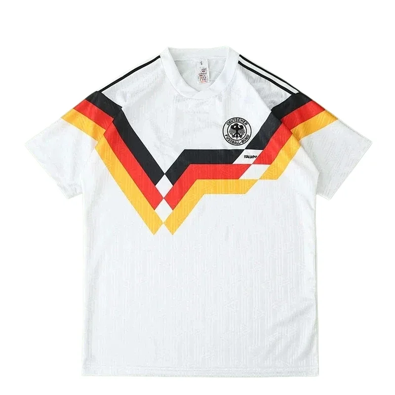 Camiseta Retro Alemania 1990 Local Versión Aficionado