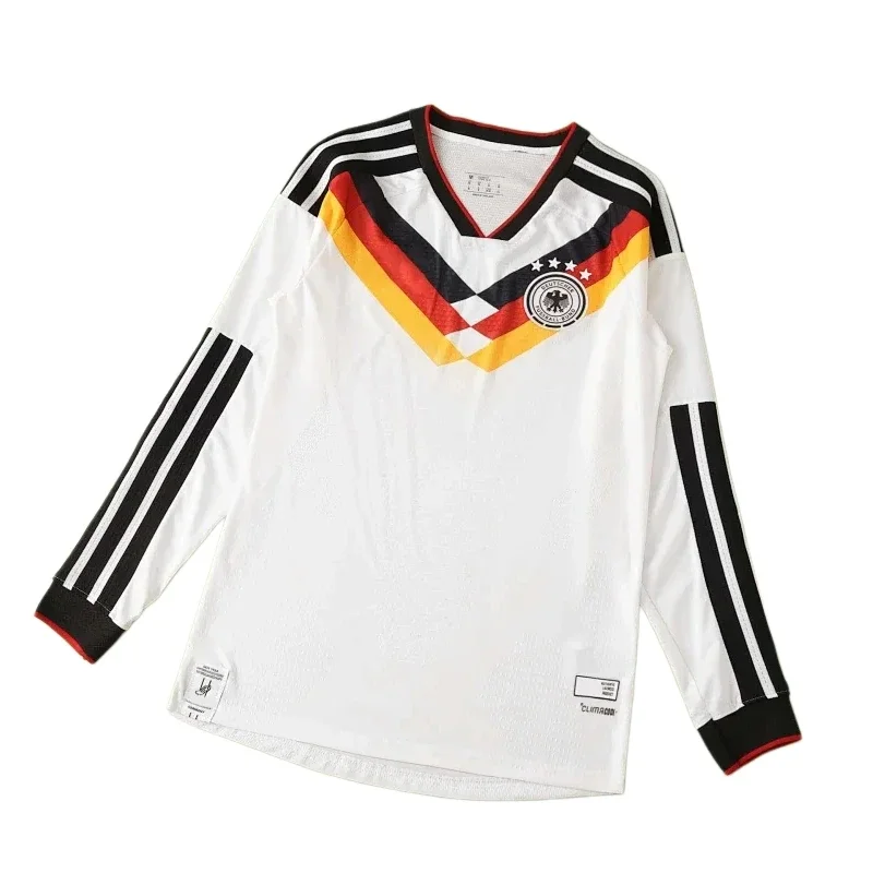 Camiseta de fútbol Alemania Copa Mundial 2026 versión jugador manga larga
