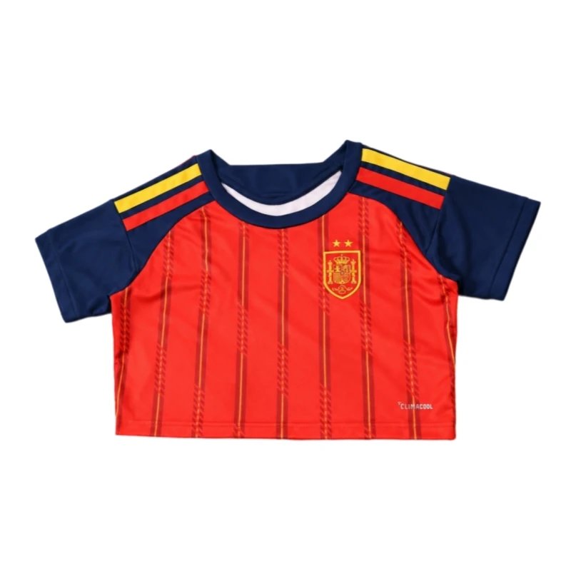 2026 FIFA World Cup Spain Home Cropped Jersey