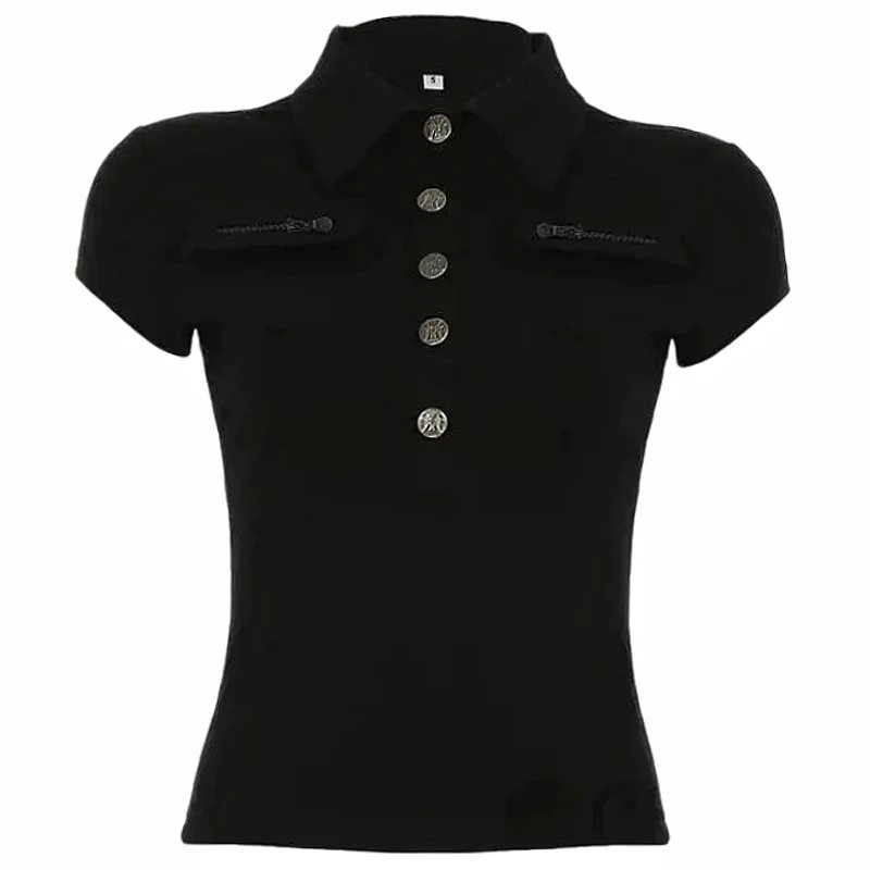Retro stand-up collar short style