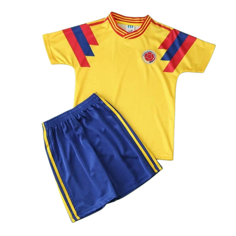 1990 season Colombia home retro Kids kit