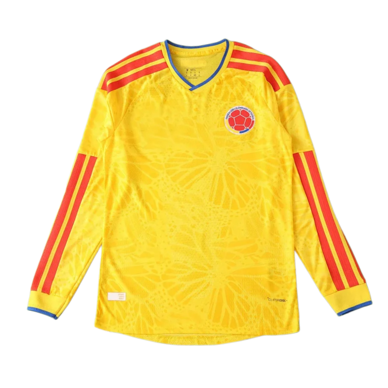 2026 FIFA World Cup Colombia home Long sleeved Player version
