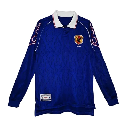 Camiseta Retro Japan 1998 Local Manga Larga Versión Aficionado