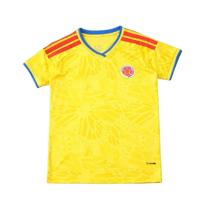 Camiseta de local Colombia Copa Mundial FIFA 2026 para mujer