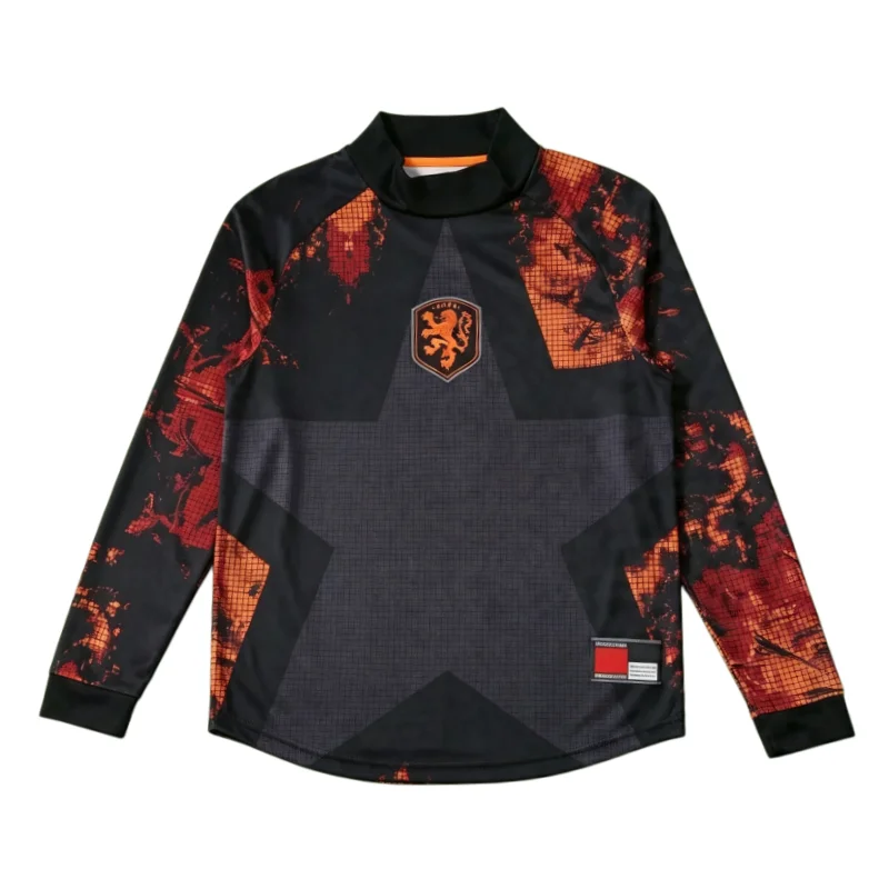 Camiseta Portero Países Bajos 2026 Versión Aficionado Manga Larga