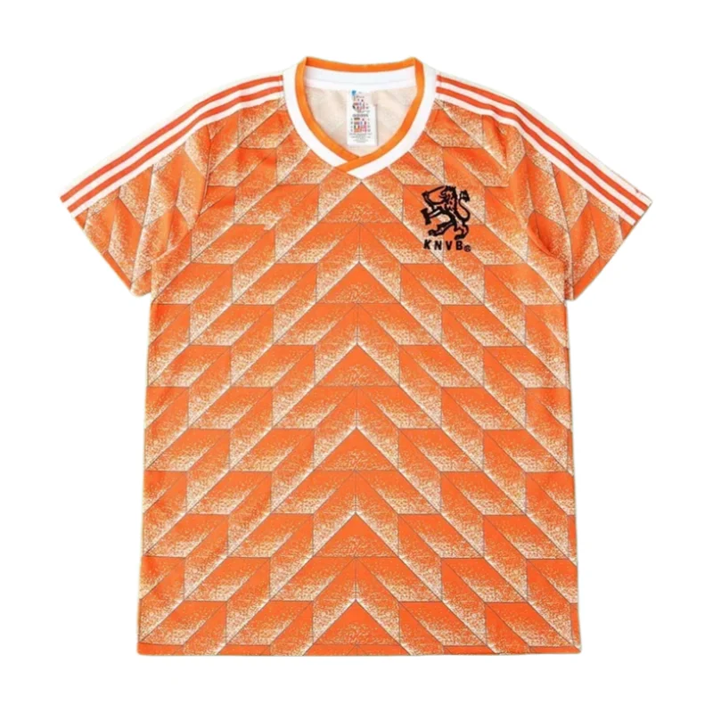 Camiseta Retro Holanda 1988 Local Versión Fan