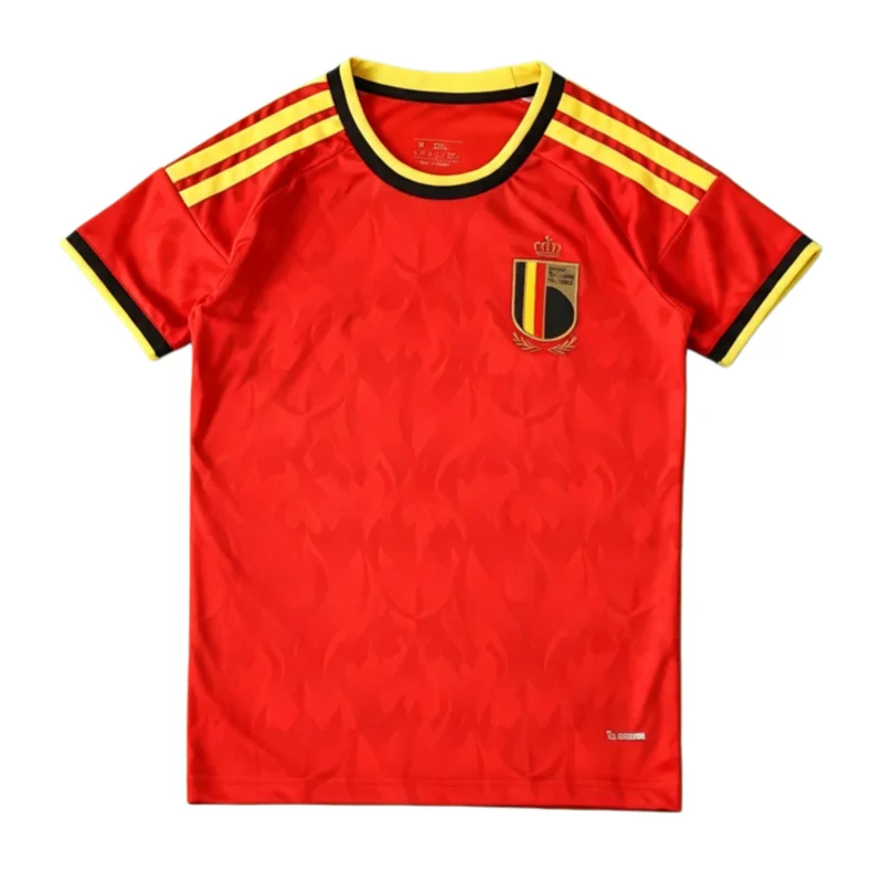 Camiseta de Casa Bélgica Copa Mundial FIFA 2026 para Mujer