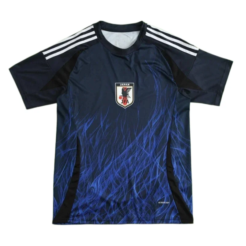 Jersey Y-3 Temporada 2024-25 Japón Azul Versión Aficionado
