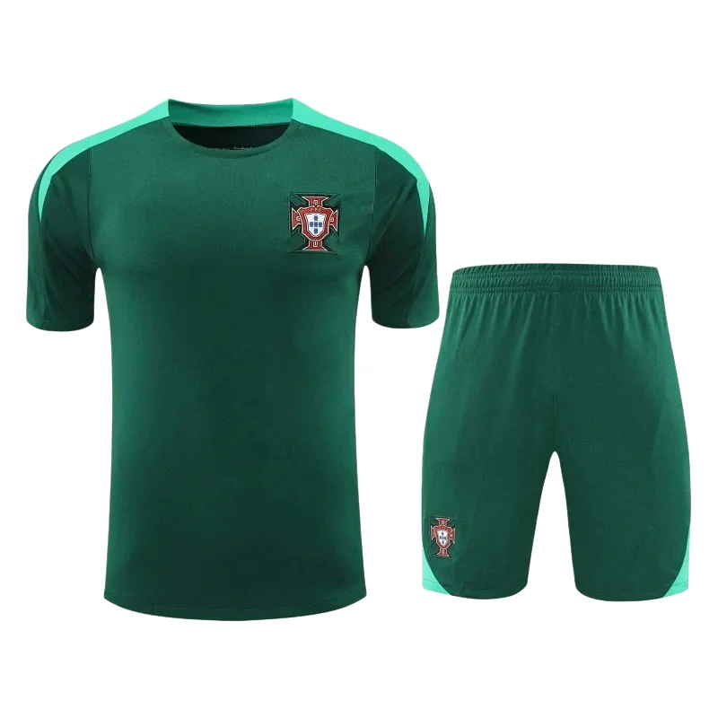 Conjunto de Entrenamiento Portugal 2024-25 Versión Fan Manga Corta