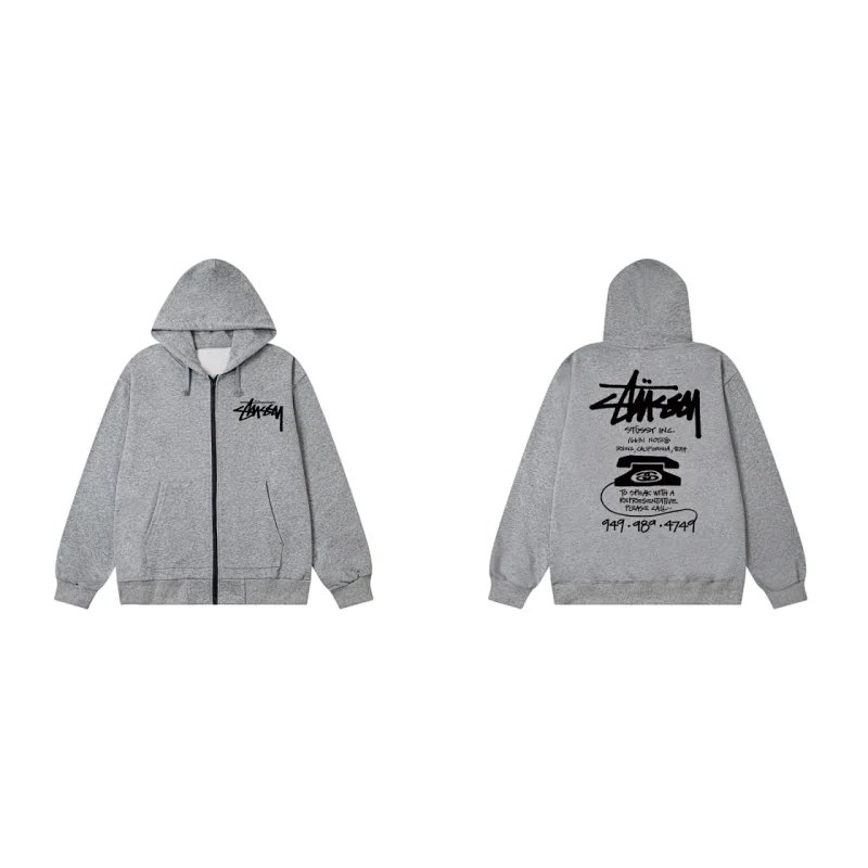 Stussy Zipper Hoodie