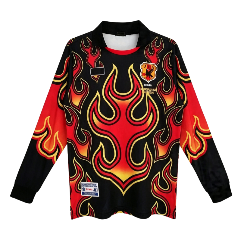 1998 Japan Goalkeeper goalkeeper long seleeve retro Fan version