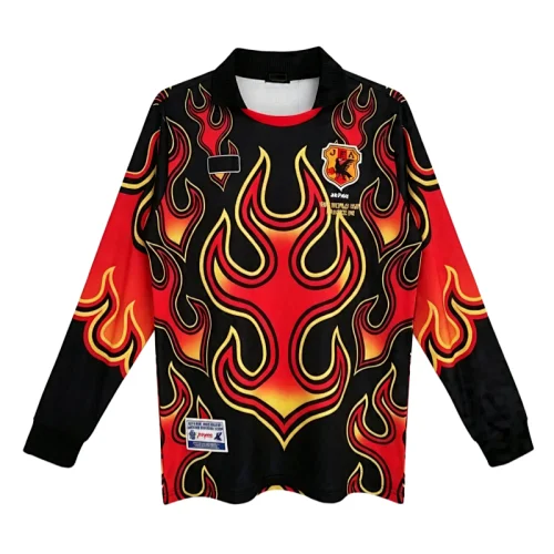 Camiseta de Portero Retro Japón 1998 Manga Larga Versión Fan