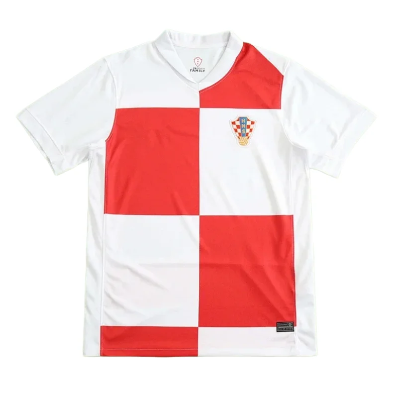 Camiseta de Fútbol Croacia UEFA 2024 Versión Aficionado