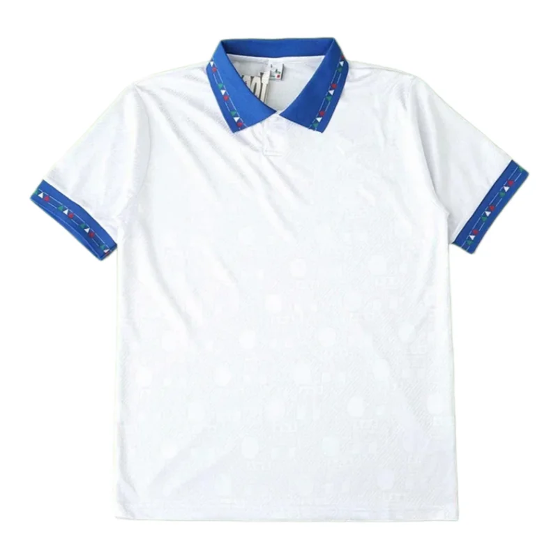 Italia 1994 Camiseta Visitante Retro Versión Fan