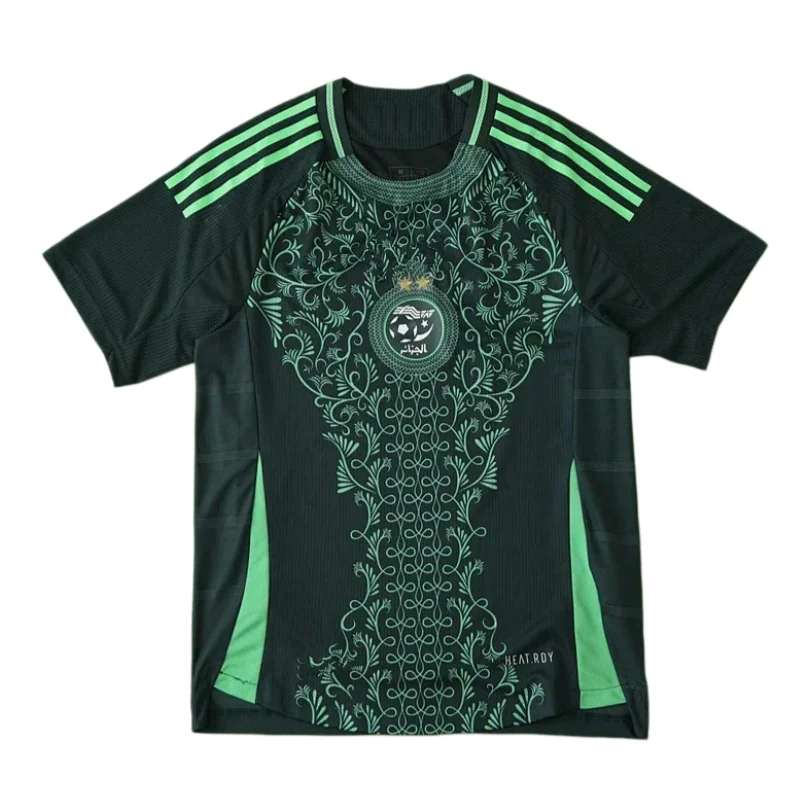 Camiseta de Fútbol Argelia Temporada 2024-2025 Versión de Jugador