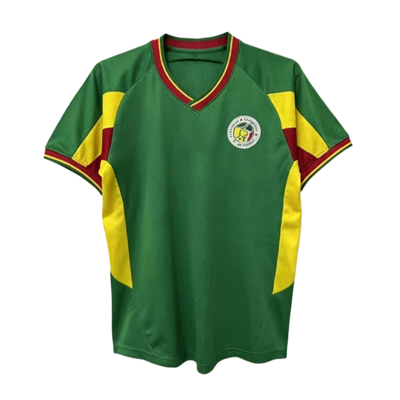 02 season Senegal Green retro Fan version