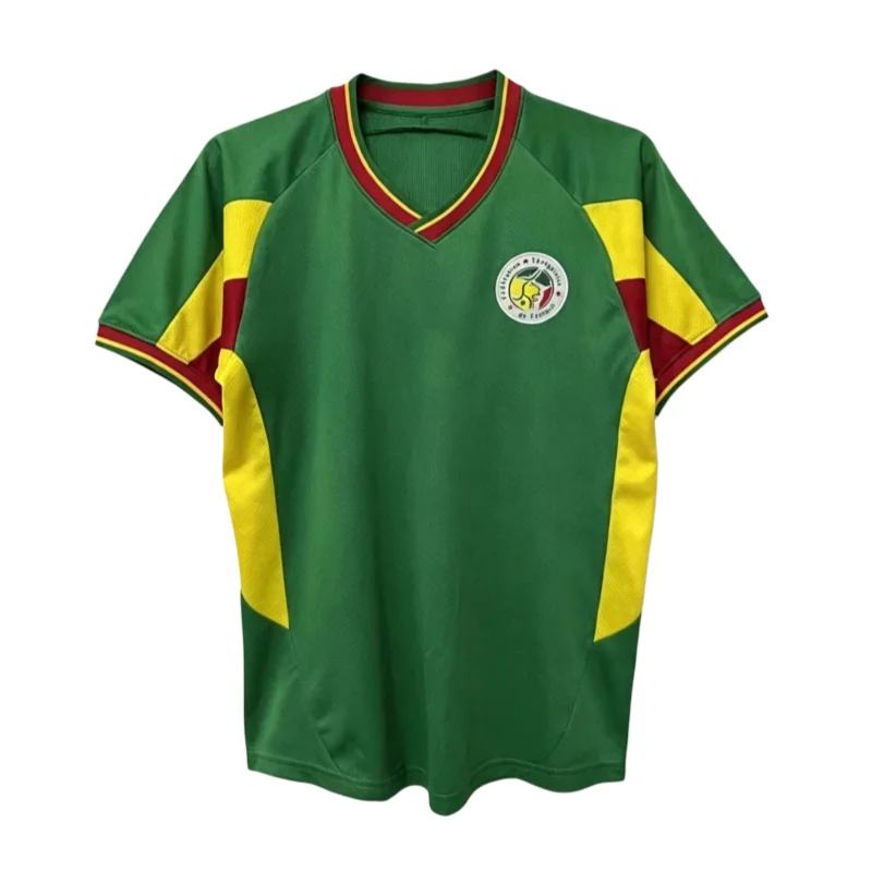 Camiseta Senegal Green Retro Fan Temporada 02