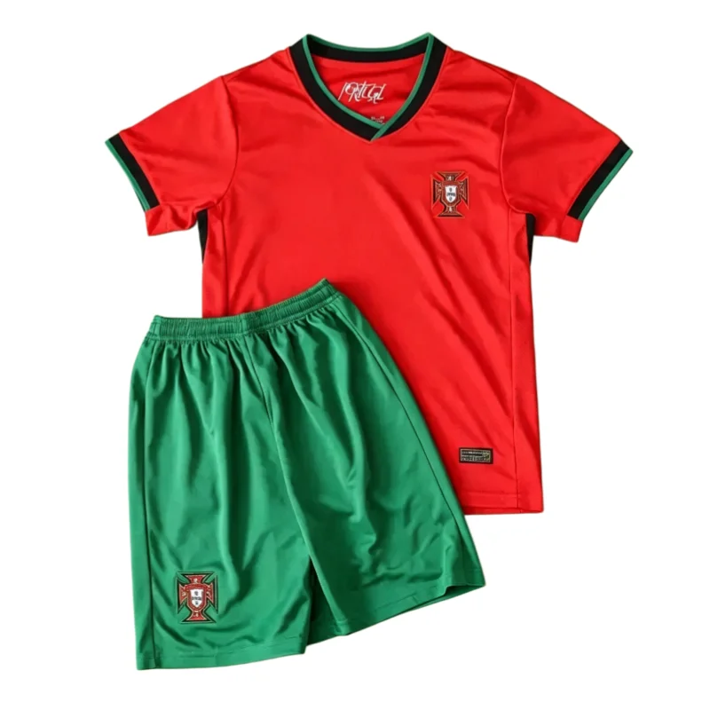 Kit Local Portugal UEFA 2024 Niños