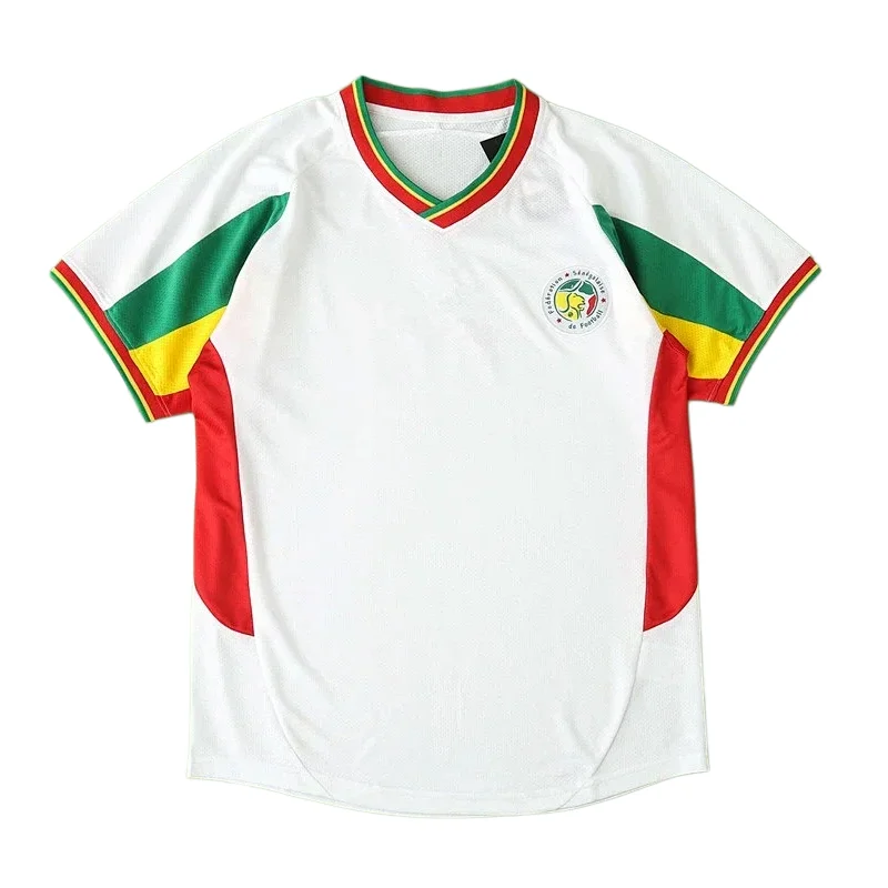 Camiseta Senegal 2002 Local Retro Versión Aficionado