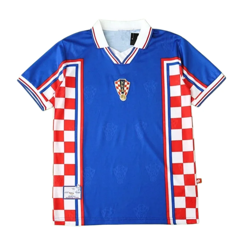 Camiseta Retro Croacia 1998 Away Versión Fan