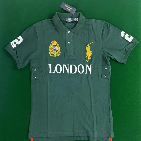Ralph Lauren Polo London Green Polo Shirt - 1