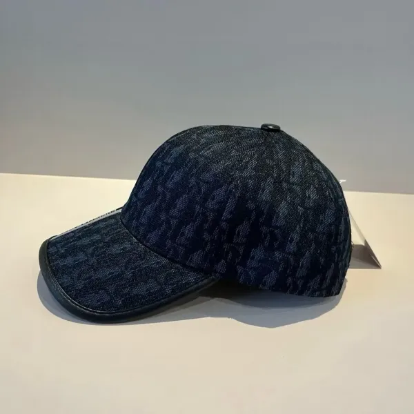 Dior Oblique Monogram Baseball Cap Beige - 15