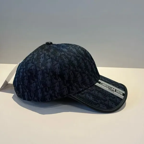 Dior Oblique Monogram Baseball Cap Beige - 16