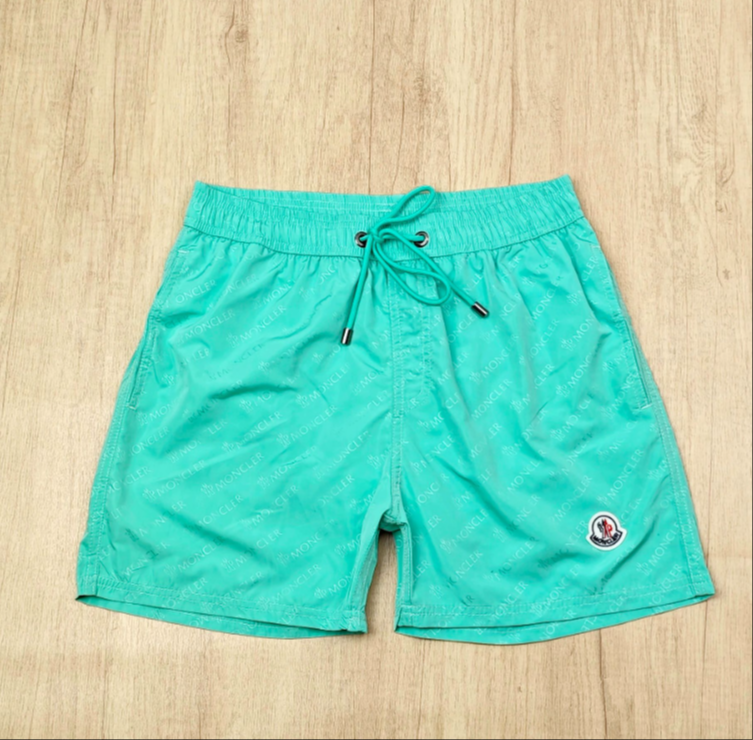 Moncler Monogram Print Black Swim Shorts - 11