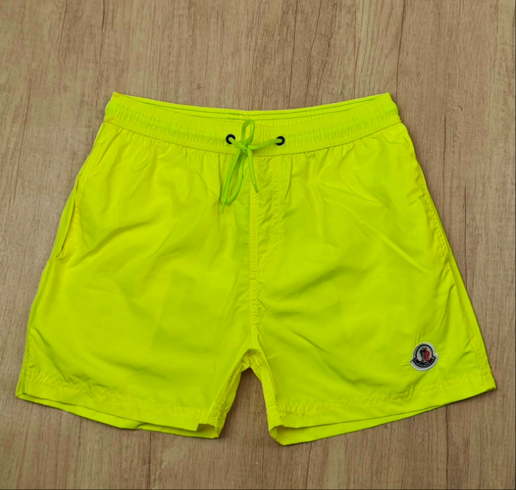 Moncler Monogram Print Black Swim Shorts - 9