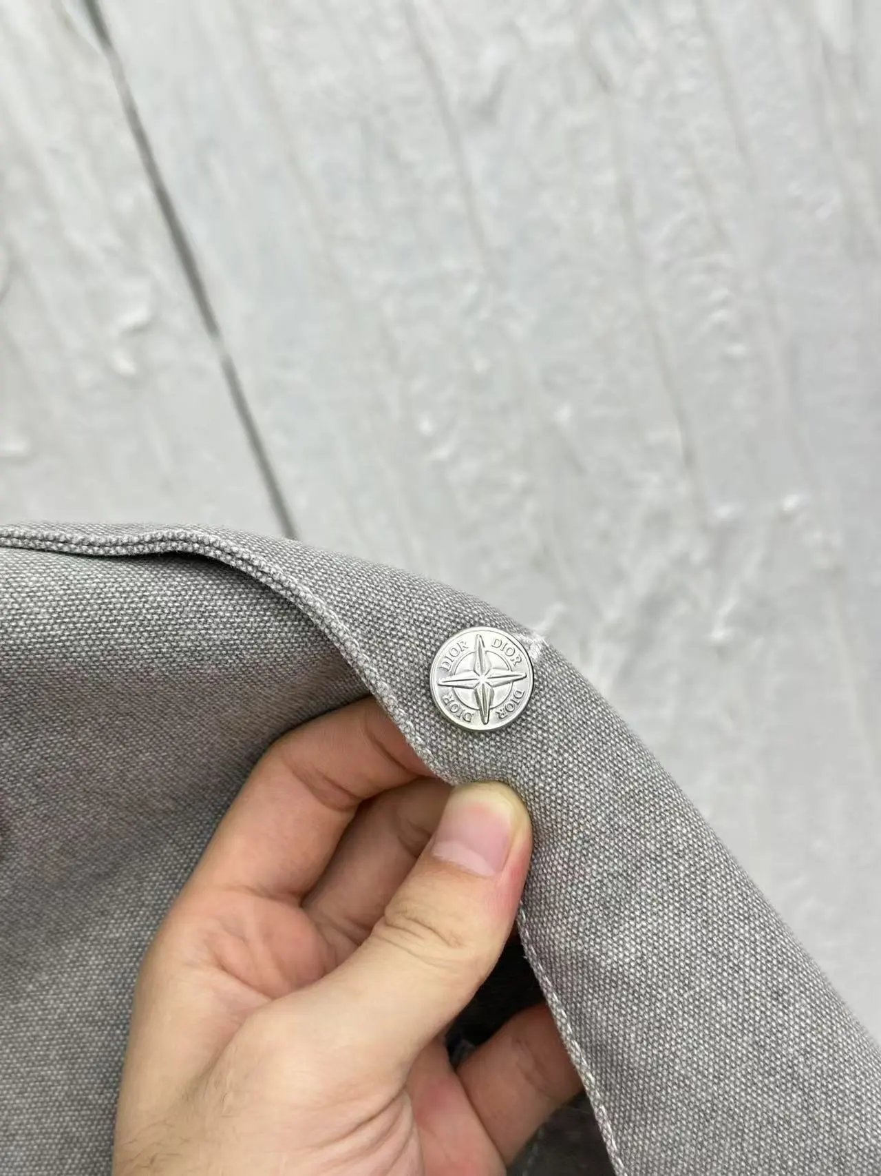 Saint Laurent Denim Workwear Jacket Gray - 11